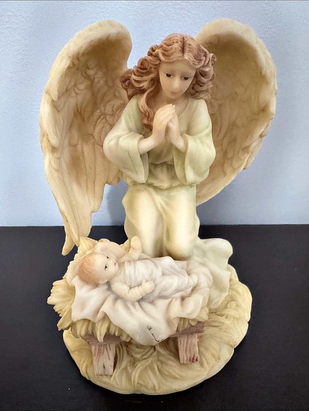 Retired Roman Seraphine Collection Francesca Guardian Guardian Angel Figurine.